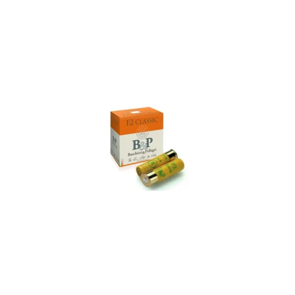 B&P F2 Classic 20/70 N°8 – Cartouches petit gibier calibre 20