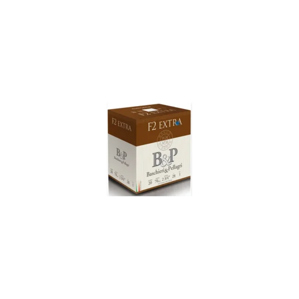 Cartouches B&P F2 Extra 20/70 N°5 – Puissance et régularité | Chasse Nature Passion