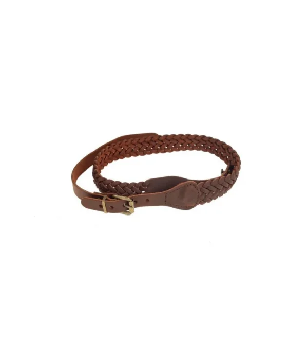 Bretelle fusil tréssée croute 7 brins – Tout-Chasse.fr