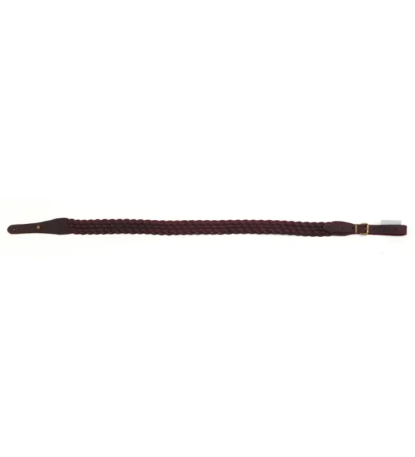 Bretelle pour arme cuir vieilli tress 8 brins Colombi – Tout-Chasse.fr