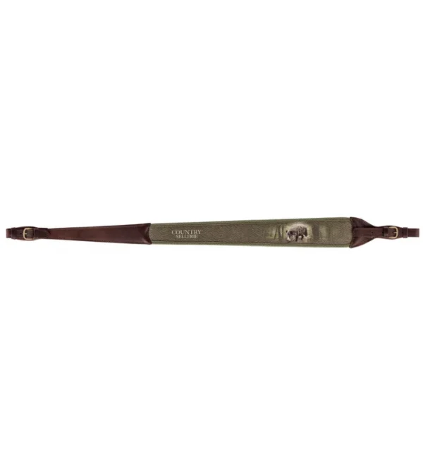 Bretelle carabine en cuir sanglier – Country Sellerie – Tout-Chasse.fr
