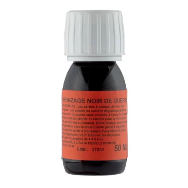 Acheter Bronzage Noir de Guerre 50 ml – Ets Lefaucheux | toutpourlahutte.fr