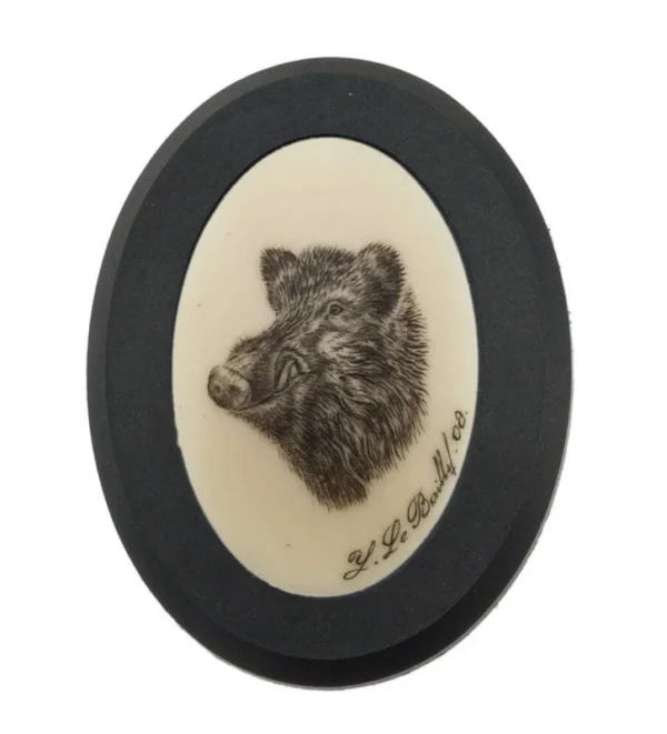 Calottes sanglier aspect ivoire ou argent – Tout-Chasse.fr