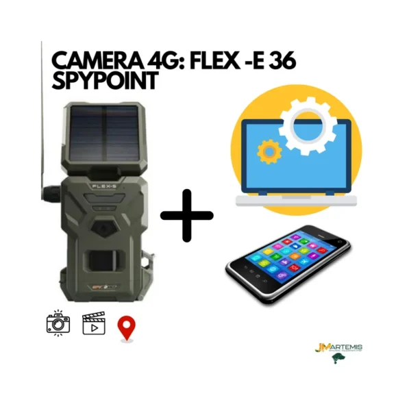 CAMERA DE CHASSE 4G FLEX-S avec PARAMETRAGE