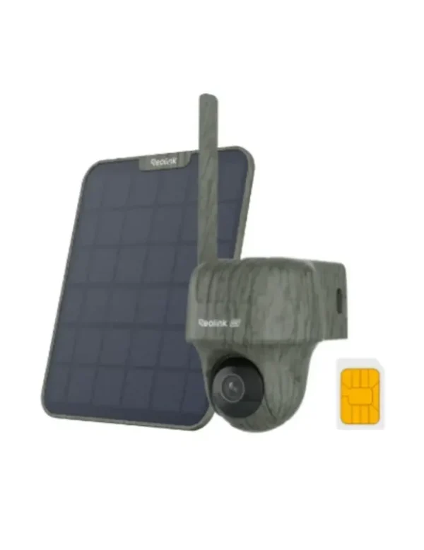Caméra Reolink Go G450 avec panneau solaire