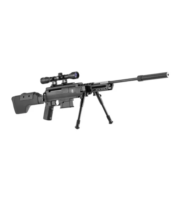 Carabine à air comprimé 7.5 à 24 J Black Ops sniper cal. 4,5 mm – Tout-Chasse.fr