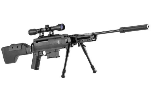 Carabine à air comprimé Black Ops type sniper Cal. 4.5 mm – Gas Piston< 19.9 j