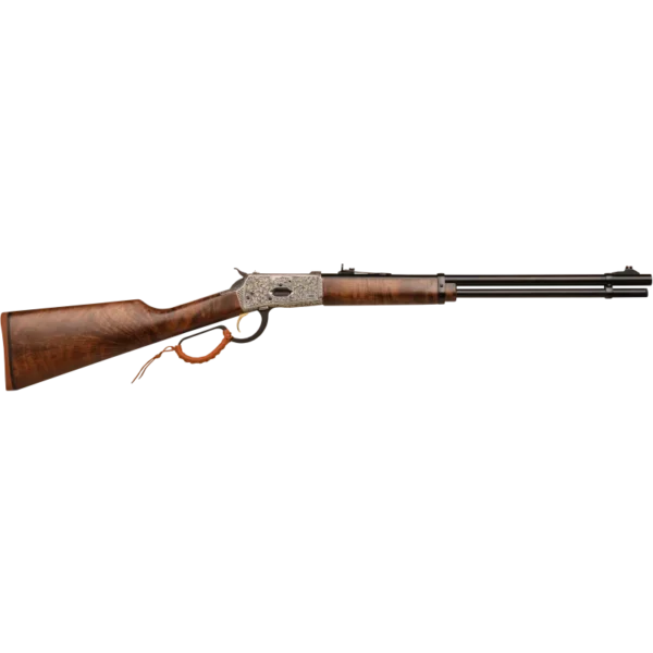 Carabine Hugtek LVR SE à Levier sous garde gravée main-bois supérieur Longueur du canon 51 cm Choix du calibre GC 357 Magnum