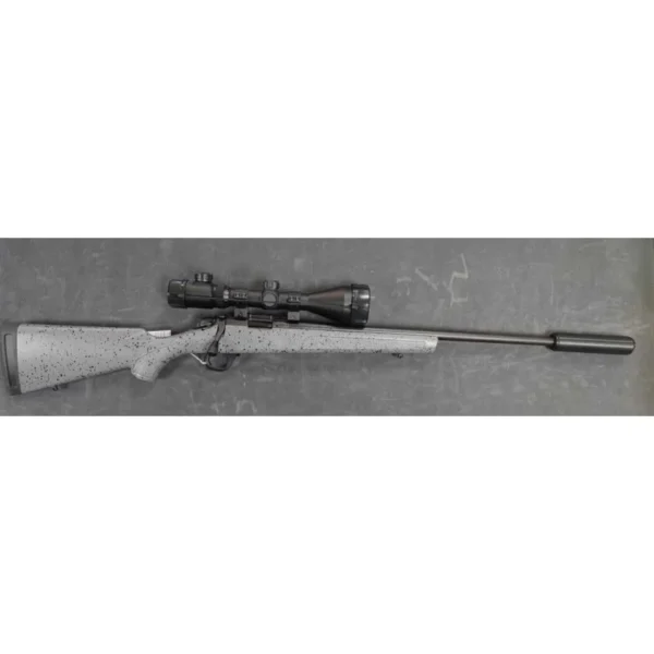Carabine Bergara BMR .17 HMR + Lunette RTI 3-12×56 + Montage – Prête à tirer