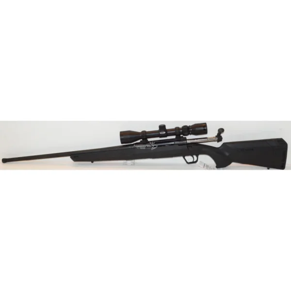 CARABINE A VERROU GAUCHERE SAVAGE AXIS XP CALIBRE 243 WIN+ LUNETTE 3-9X40 (55754+)