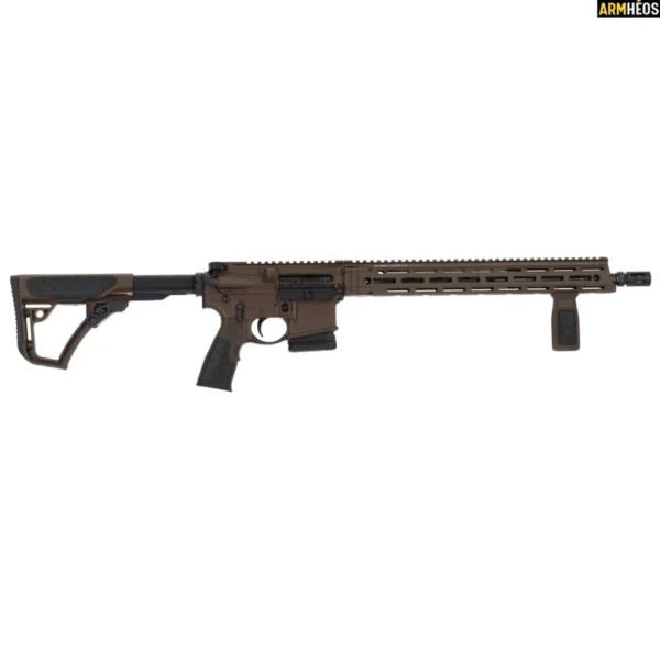 CARABINE TYPE AR15 DDM4 V7 MARRON MIL SPEC CANON 16 ” CAL. 5.56