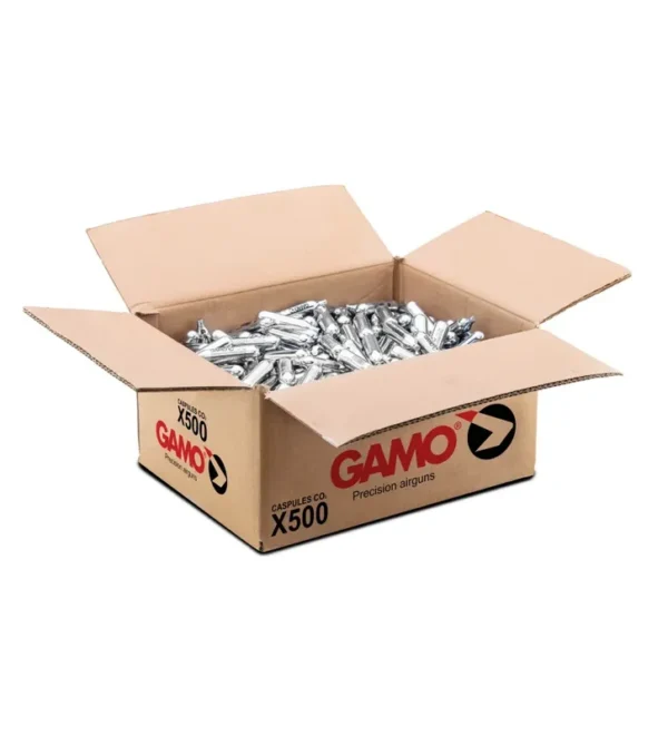 Carton en vrac de 500 capsules CO2 – Gamo – Tout-Chasse.fr