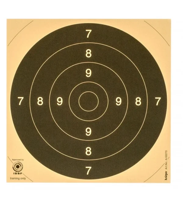 Cartons centre cible C50 21 x 21 cm – Tout-Chasse.fr