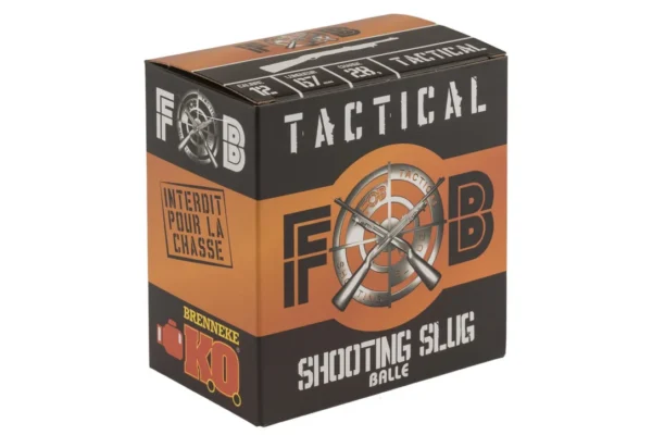 Cartouche Fob Slug Tactical – Cal. 12/67 (x100)