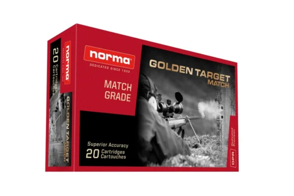 CARTOUCHE NORMA .308WIN 10.0G 155GR GOLDEN TARGET X20