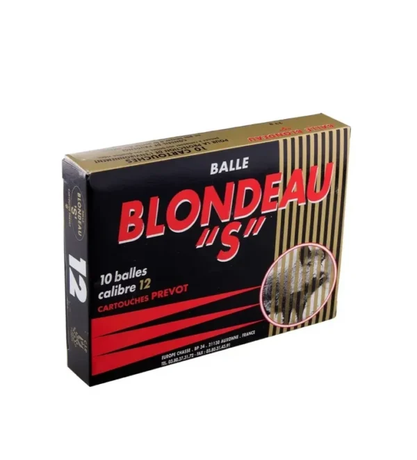 Balles Prevot Blondeau ”S” – Cal. 12/70 – Tout-Chasse.fr