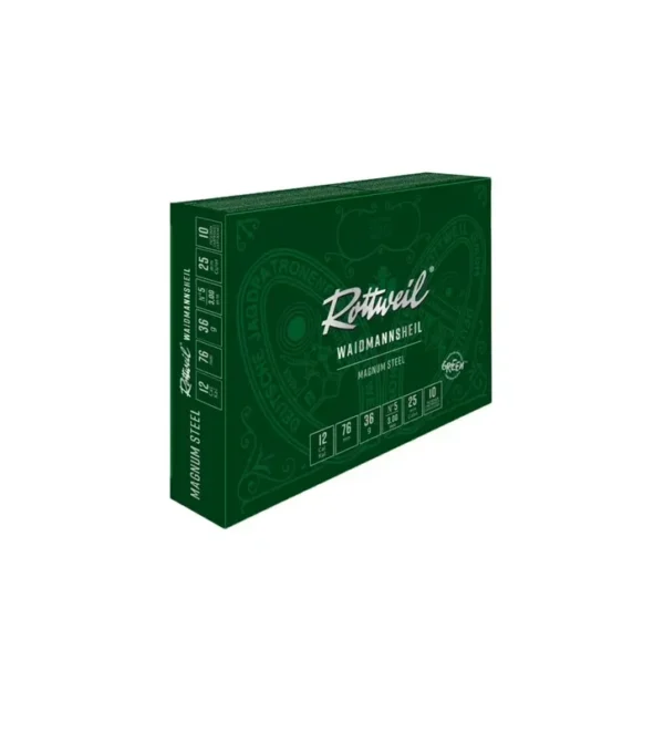 Cartouche Rottweil Magnum Steel 20/76 x10 – Tout-Chasse.fr
