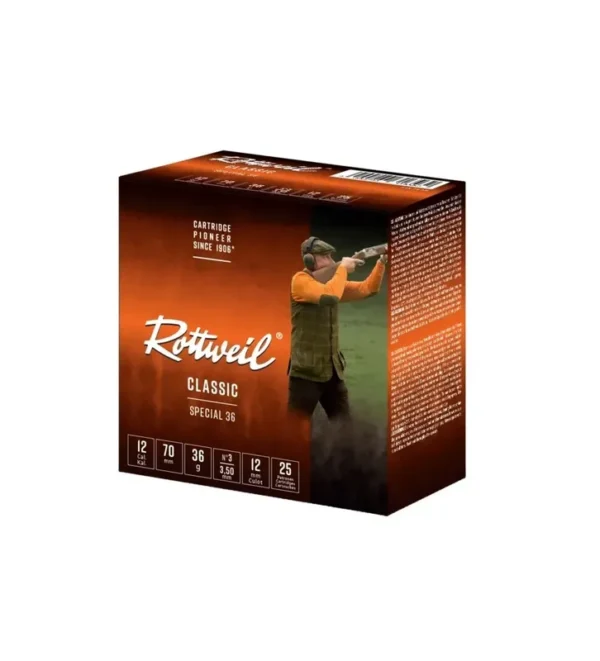 Cartouche Rottweil Special 36 12/70 x25 – Tout-Chasse.fr