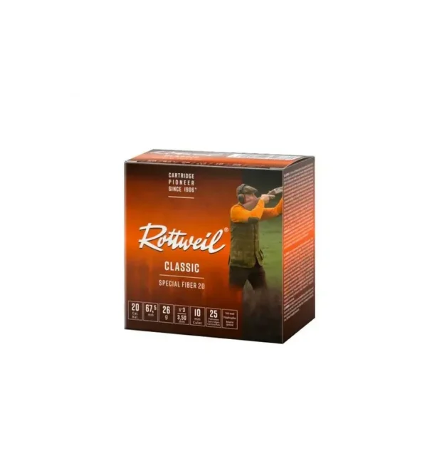 Cartouche Rottweil Special Fiber 20/67,5 x25 – Tout-Chasse.fr