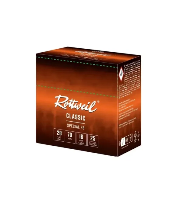 Cartouche Rottweil Special Fiber 28/70 x25 – Tout-Chasse.fr