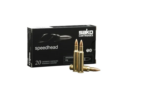CARTOUCHE SAKO 8X57JS 8.2G 127GR RANGE SPEEDHEAD FMJ RANGE X50