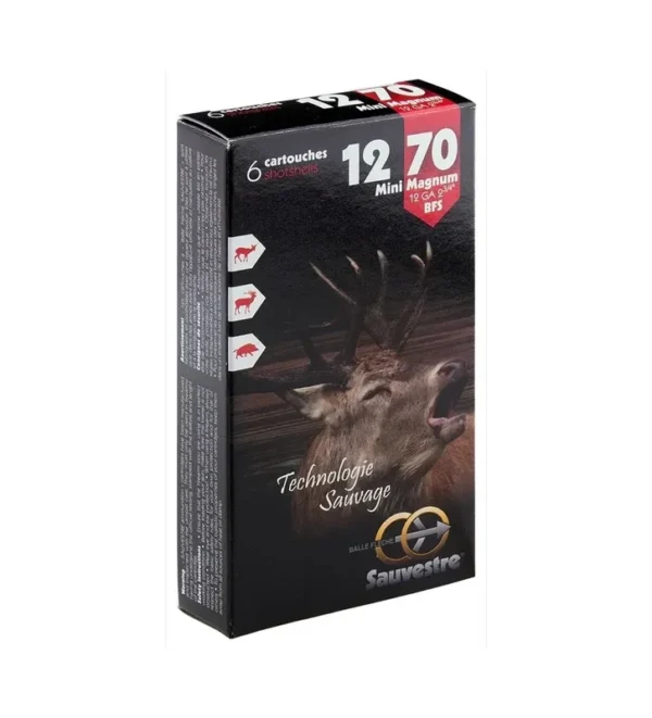 Cartouche Sauvestre mini Magnum – Cal. 12/70