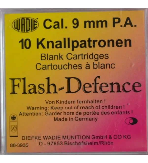Cartouches à blanc PA Flash – Cal. 9 mm x10 – Tout-Chasse.fr