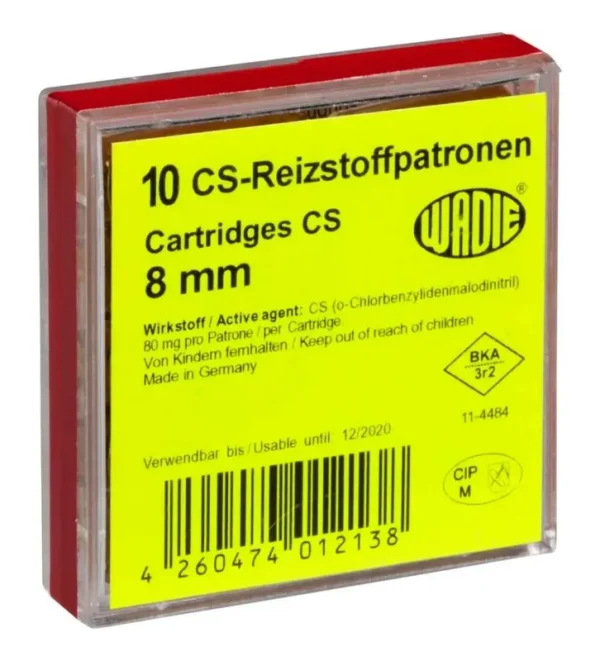 Cartouches à gaz CS – Cal. 8 mm x10 – Tout-Chasse.fr
