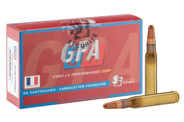 Sologne .30-06 Springfield GPA 180 gr / 11,7 g – .30-06 GPA 180 gr / 11.7 g