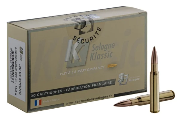 Sologne .30-06 Spring. Sierra RN SP Subsonique 220 gr / 14,2 g – Sologne .30-06 Springfield SP 220 gr /14.2 g