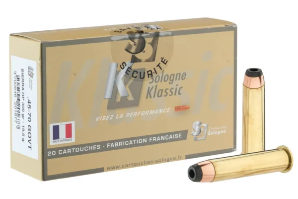 Sologne .45-70 Govt Sierra Pro Hunter HP 300 gr / 19,4 g – .45-70 Govt Pro Hunter 300 gr / 19.4 g