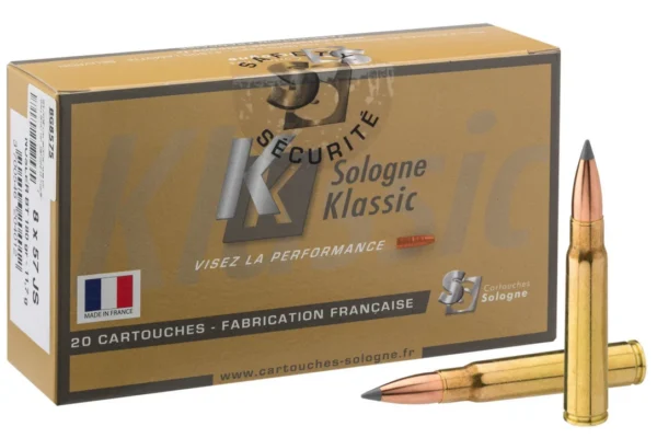 Sologne 8×57 JS Nosler Ballistic Tip 180 gr / 11,7 g – 8×57 JS (JRS) Ballistic Tip 180 gr / 11.7 g