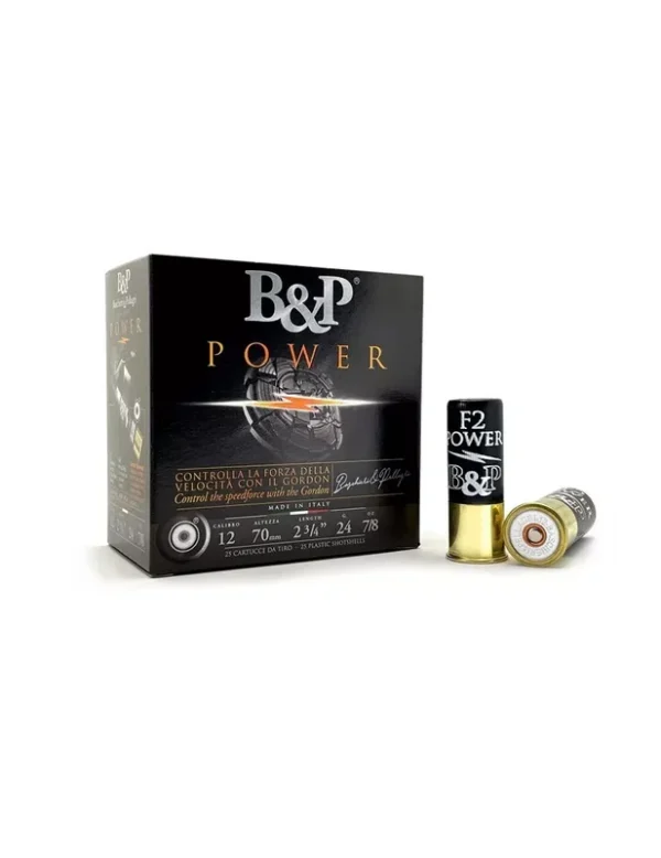 Cartouche de trap B&P F2 Power 28g cal.12/70 x25