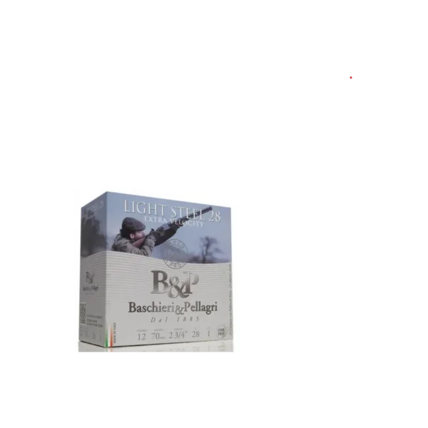B&P Light Steel 28 – 12/70 n°3 – Acier 28 g, gerbe régulière
