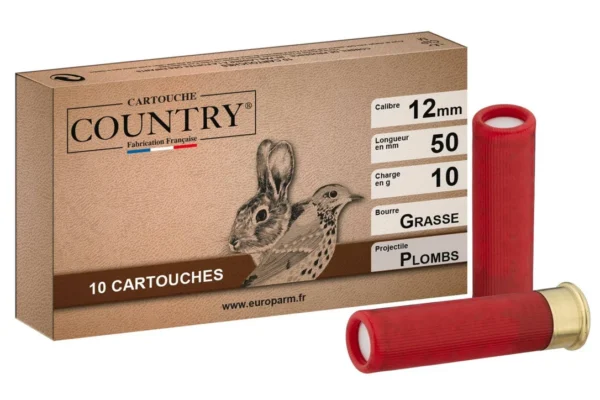 Cartouches Country – Cal 12 mm – Tout-Chasse.fr