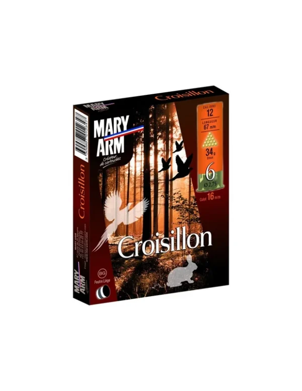 Cartouches Croisillon Cal.12/67 34grs – MARY ARM