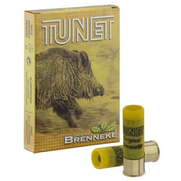 Cartouches de chasse TUNET Brenneke bourre grasse 20/67 – 20/67 24 gr