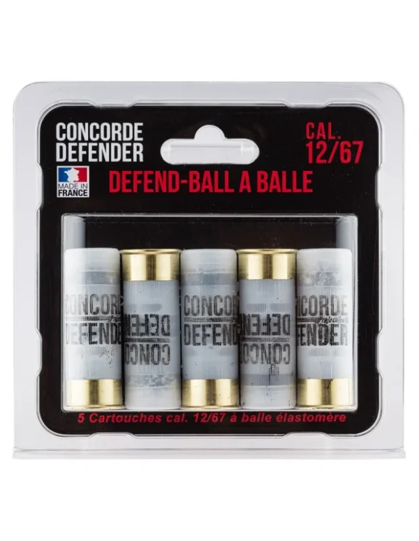 Cartouches Defend-Ball Cal.12/67 – CONCORDE DEFENDER