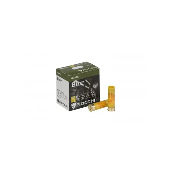 Cartouches Cartouches FIOCCHI BIOR 20/70/8 25G sur notre armurerie en ligne