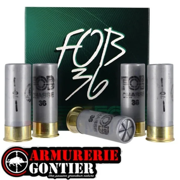 Cartouche FOB 36 pour fusil Calibre 12 sur notre armurerie en ligne