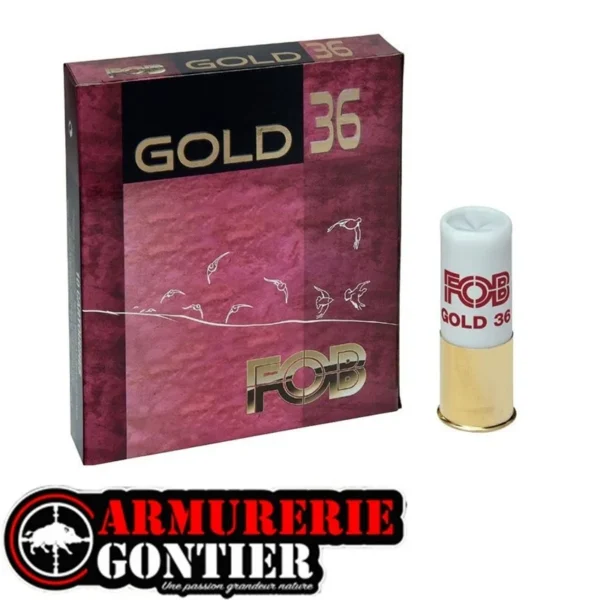 cartouches FOB GOLD 36 12/70 36G sur www.armureriegontier.fr