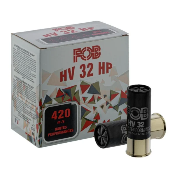 Cartouches Fob HV Acier haute performance – Cal. 12/70 – Tout-Chasse.fr