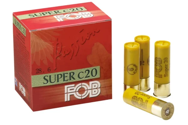 Cartouches Fob Passion Super – Cal. 20/70 – FOB PASSION SUPER Cal.20-70, culot de 16, 28 gr, N°4