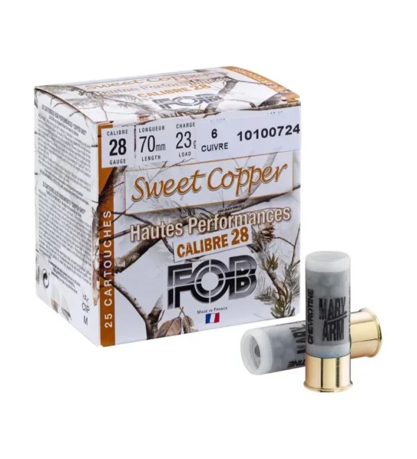 Cartouches FOB Sweet Copper cal. 28 HP – Tout-Chasse.fr