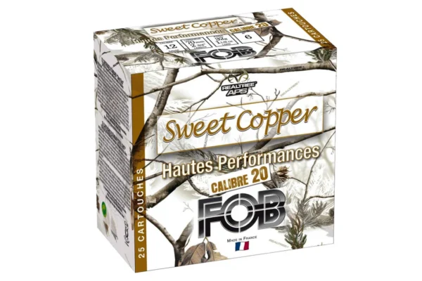 Cartouches Fob Sweet Copper Hautes Performances – Cal. 20/70 – Cartouche FOB SWEET COPPER CAL 20 HAUTE PERFORMANCE 29 GR N°5