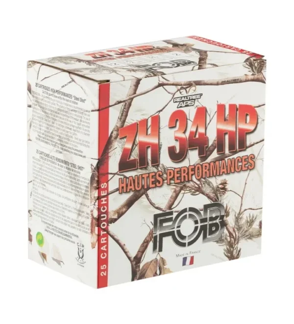 Cartouches Fob ZH Acier haute performance – Cal. 12/70 – Tout-Chasse.fr
