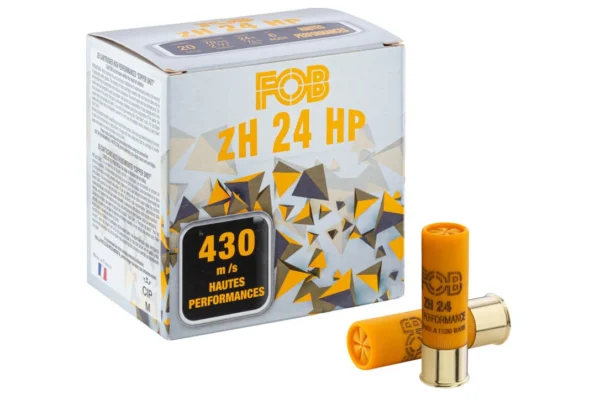 Cartouches Fob ZH Acier haute performance – Cal. 20/70 – Tout-Chasse.fr
