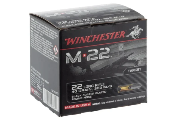 Cartouches M22 cal. 22 LR