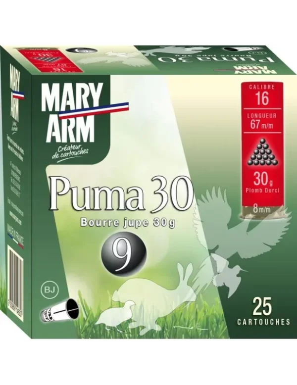 Cartouches Mary Arm Puma 30g cal.16/67 x25