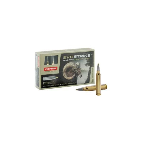Cartouches Norma EvoStrike .300 Win Mag 139 gr – Puissance & Performance sans plomb
